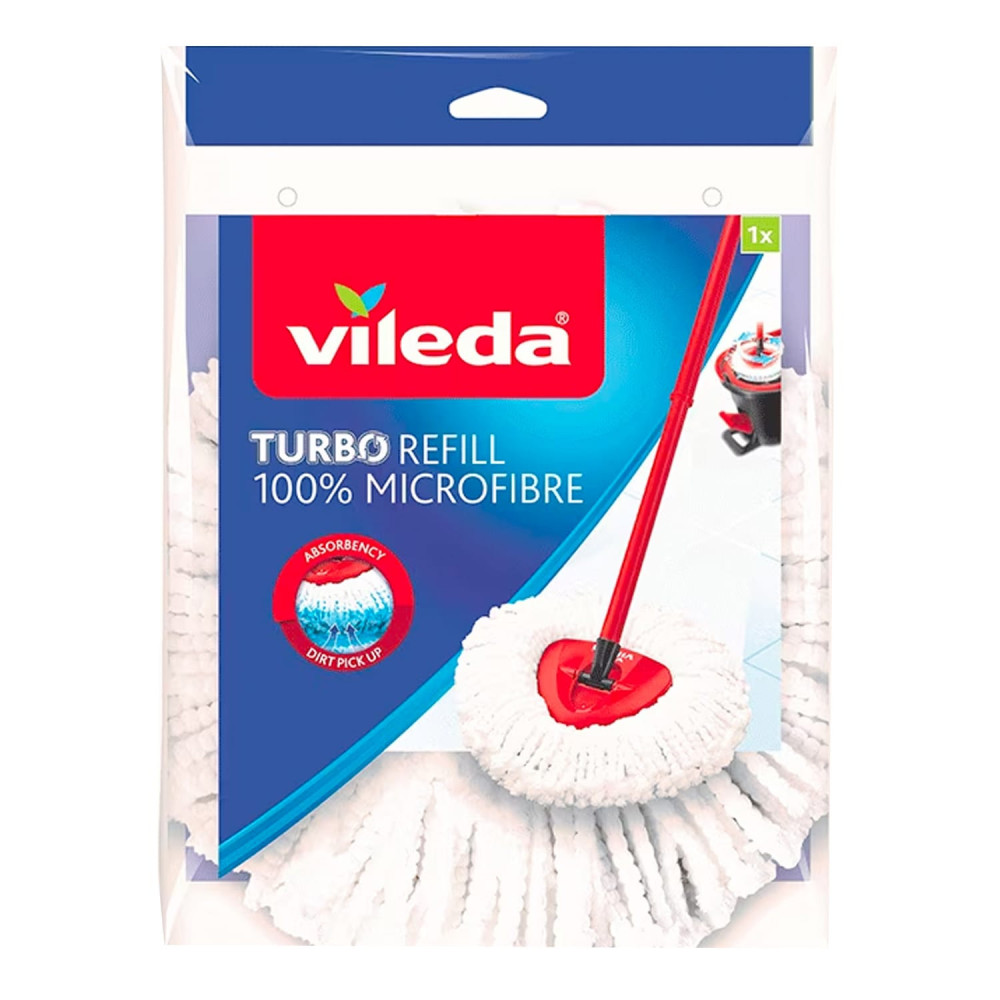 Vileda, turbo mop Easywring refill 1 u. Microfiber.