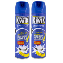 Kwik Odorless Insecticide 400ml 2 Pieces
