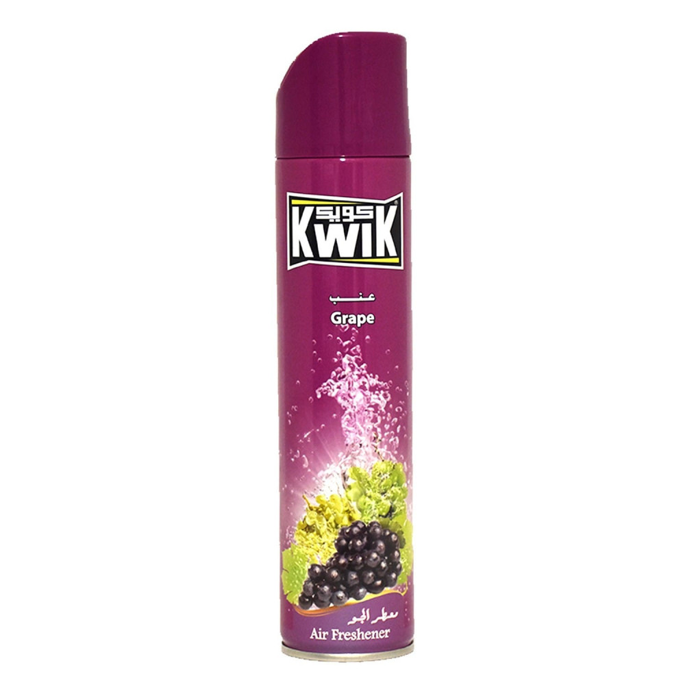 عبوة معطر جو كويك بالعنب ٣٠٠ مل