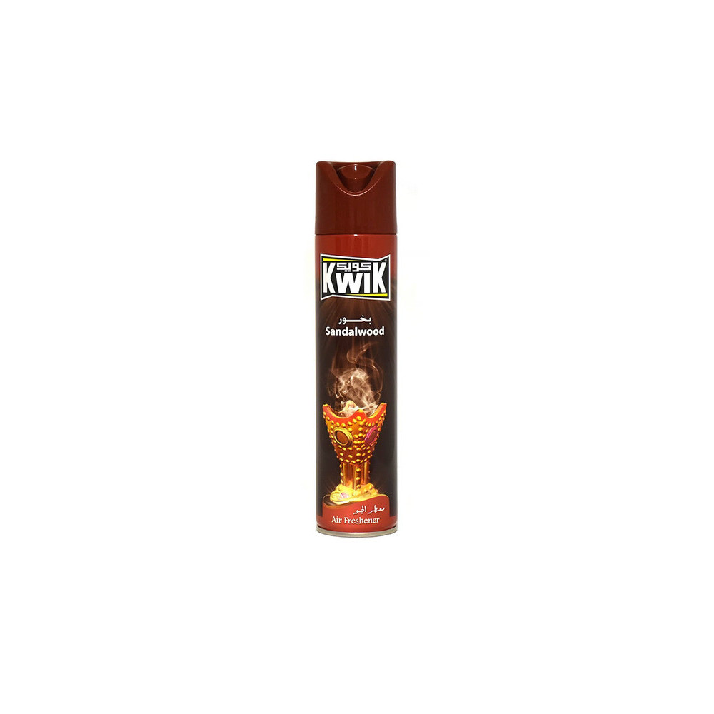 عبوة معطر جو كويك برائحة خشب الصندل ٣٠٠ مل