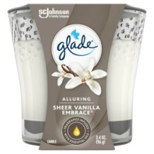 Glade Candle Pure Vanilla Joy Glade