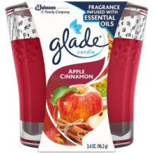 Glade Candle Apple & Cinnamon 3.4oz