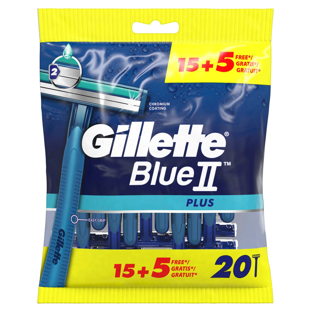 جيليت شفرات حلاقة بلو 2 بلس 5+15