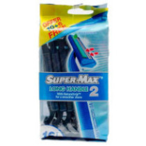 Super Max Men's Double Blade 10+6 Shaver
