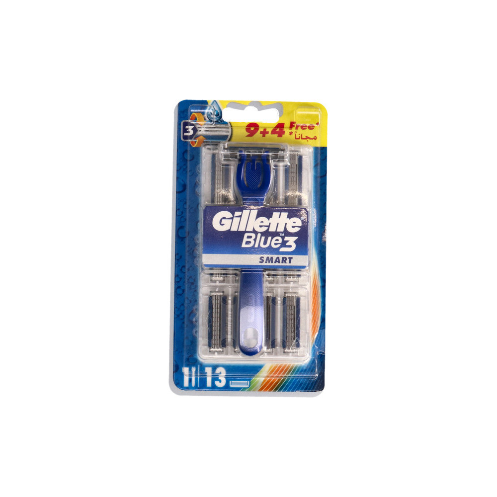 Gillette Blue 3 Smart Shaver 9+4 Pieces