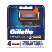 Gillette Fusion Proglide Power Blades 4 pc