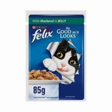 Flex Mackerel Jelly Cat Food 85 gm