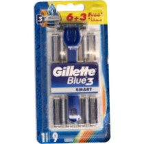 Gillette Blue 3 Smart Shaver 6+3 Pieces