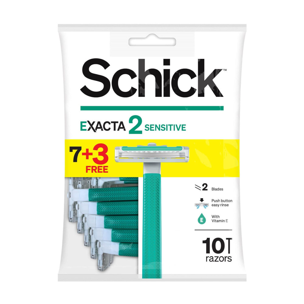 Schick Exacta 2 Sensitive Disposable Razors 10 ct