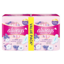 Always Skin Love With Natural Lavender 2x24 Pieces