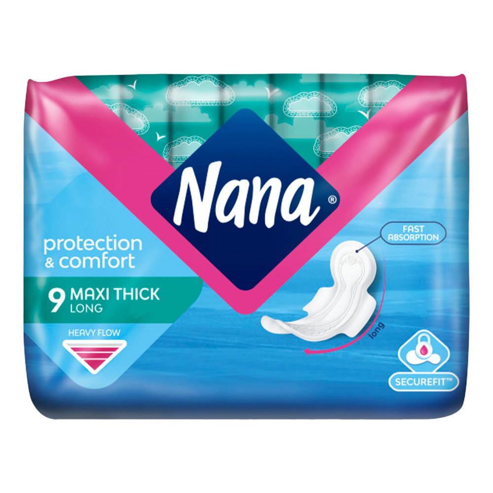 Maxi Super feminine pads with wings 10 pads