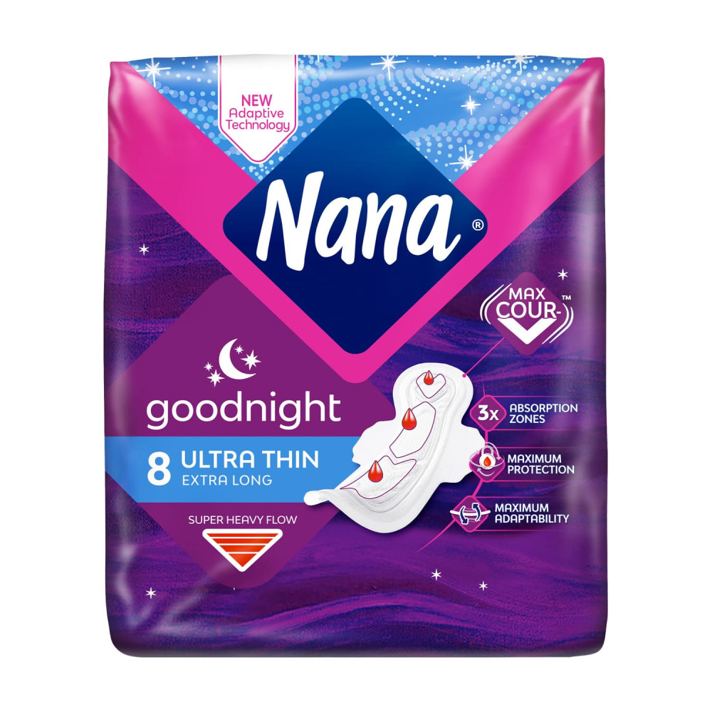 Nana Night Ultra Pads with Wings 8 pieces