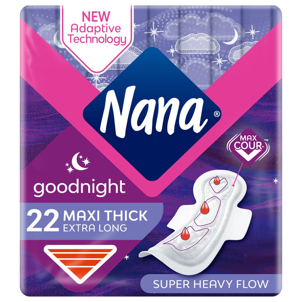 Nana Maxi Night Pads 22 pieces