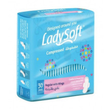 Lady Soft compressed large (30 pads)