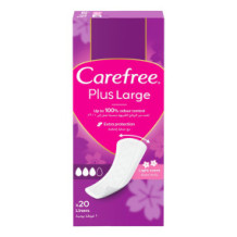 Carefree Plus Large Daily Pad 20 pc