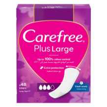 Carefree Plus Fresh Fresh Daily Pads - 48 Pads