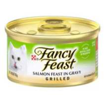 Fancy Feast Loafers Salmon Gravy Meal Grilled Salmon 85g