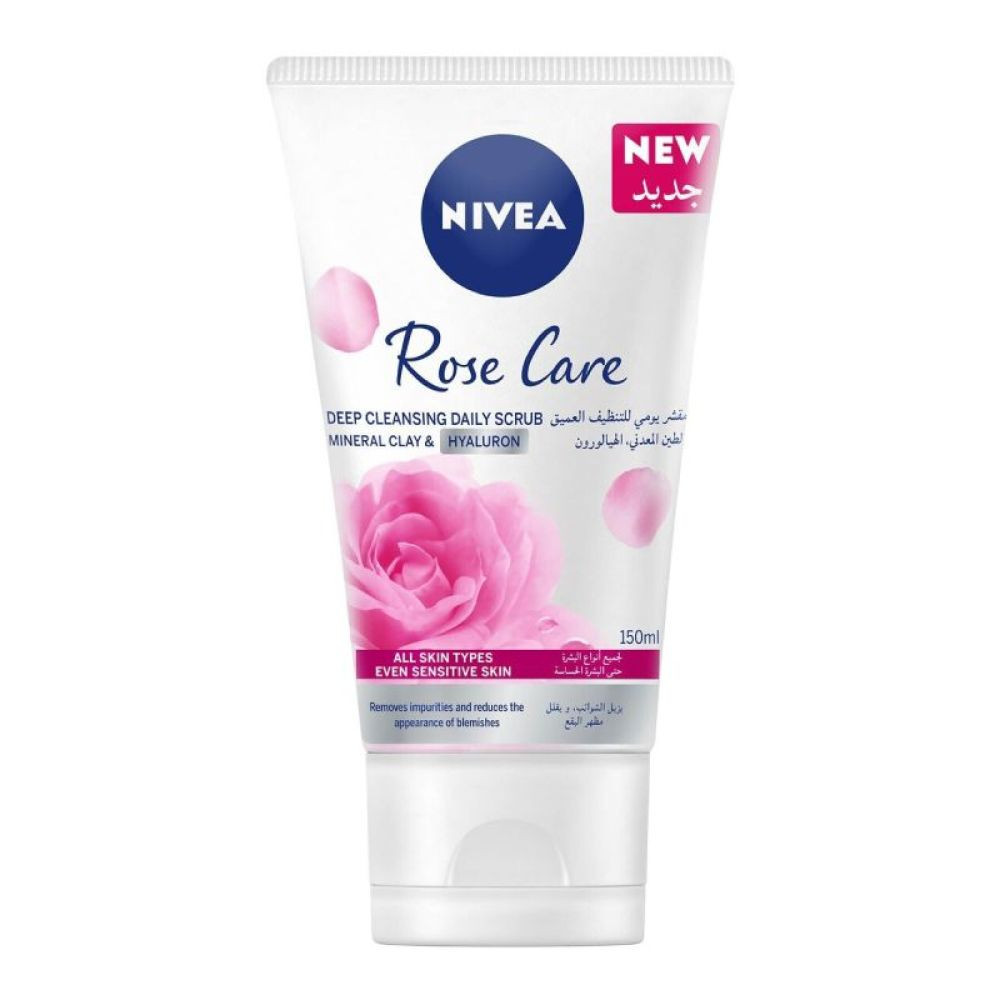 Nivea Face Scrub Daily Rose Care 150 ml