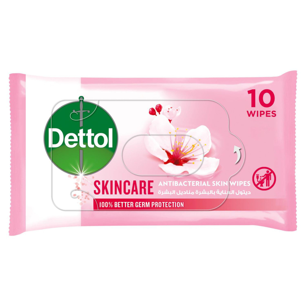 Dettol WIPES SKINCARE 10S