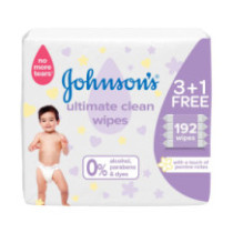 Johnson'sBABY ULTIMATE CLEAN WIPES 48pcs 4 PACKS