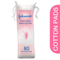 Johnson & Johnson Makeup Cotton Pads 80 Pads