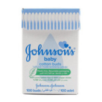 Johnson and Johnson Pure Cotton Buds 100 Buds