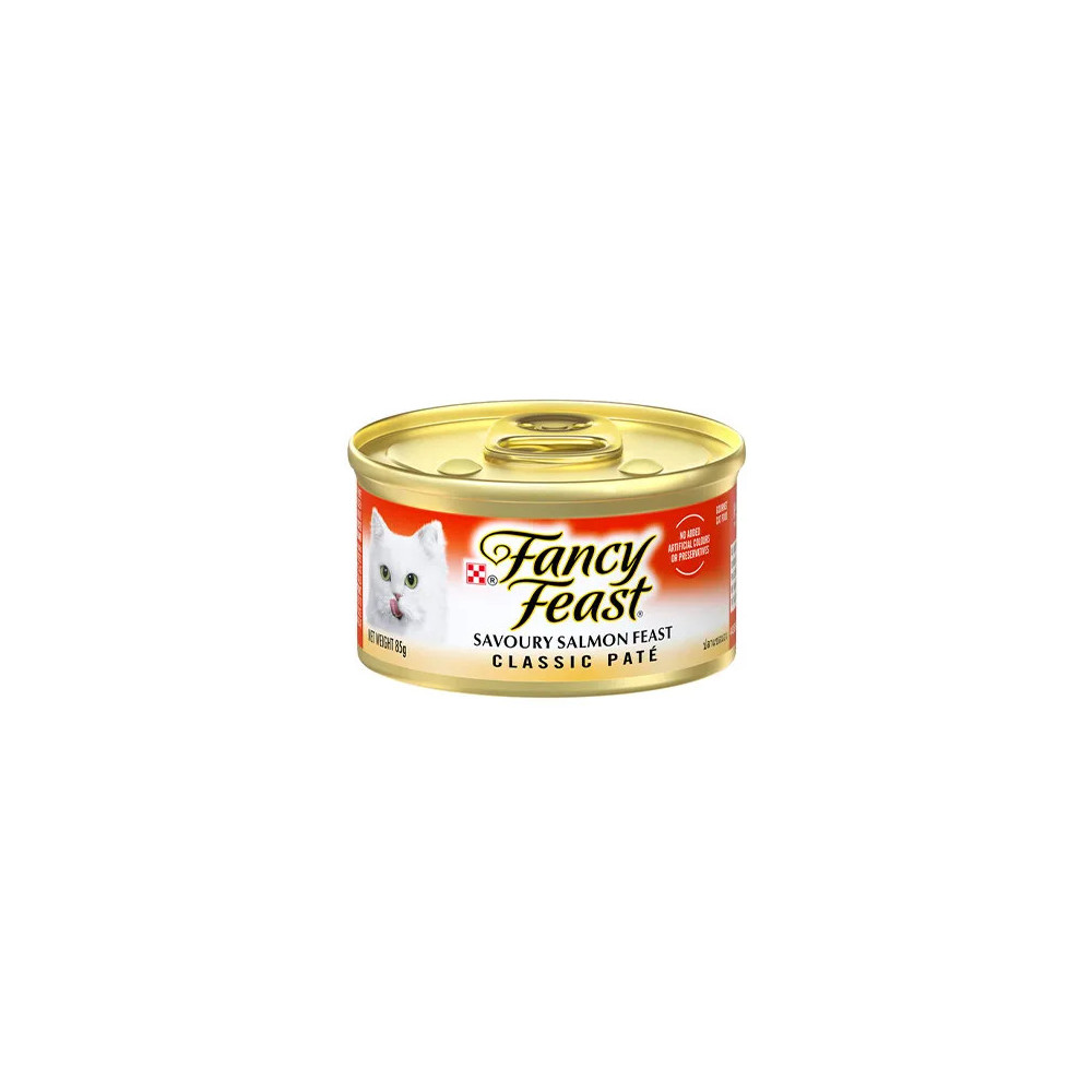 Fancy Feast Classic Delicious Salmon Cat Food 85g