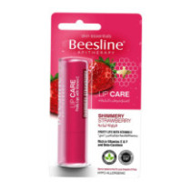 Beesline Lip Care Shimmery Strawberry 4Gm