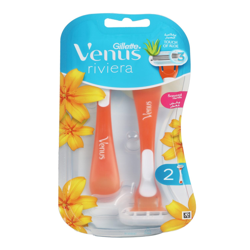 Gillette Venus Comfort Riviera Women's Razors - 2 Pieces
