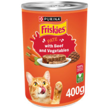 Freskees Cat Beef Turkey & Vegetables 400 gm