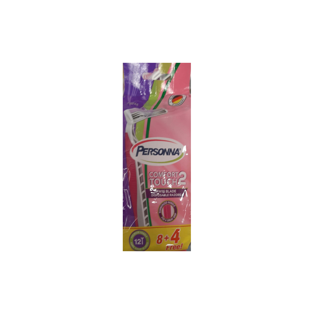Persona Comfort Touch 2 Women's Razor Blades 8+4 Offer