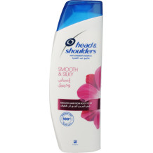 Head & Shoulders Smooth & Silky Anti-Dandruff Shampoo for Dry and Frizzy Hair 400 ml