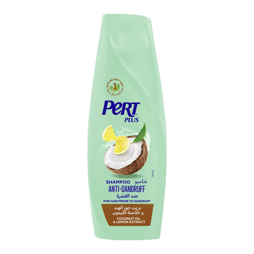Bert Plus Shampoo with Coconut Oil and Lemon Extract (Anti-Dandruff) 400 ml
