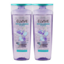 Loreal Elvive Hyaluron Pure Twin Pack Shampoo 2X400 ml