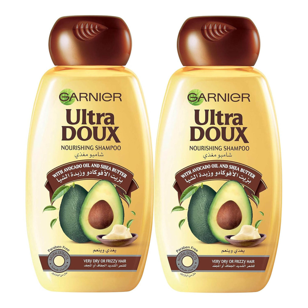 Garnier Ultra Doux Avocado Shampoo 400 ml 2 Pieces