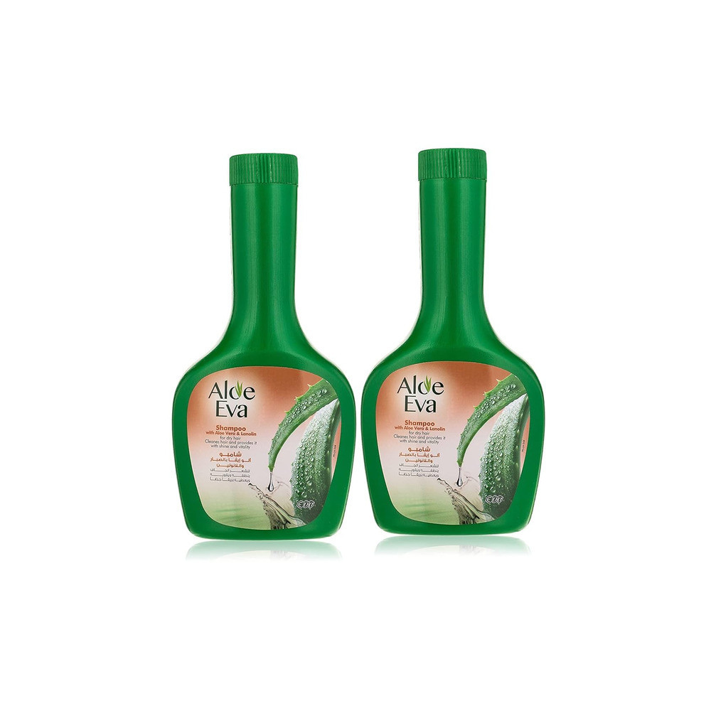 Aloe Eva Shampoo Aloe Vera%Lanolin Specil 320Ml 1+1Free