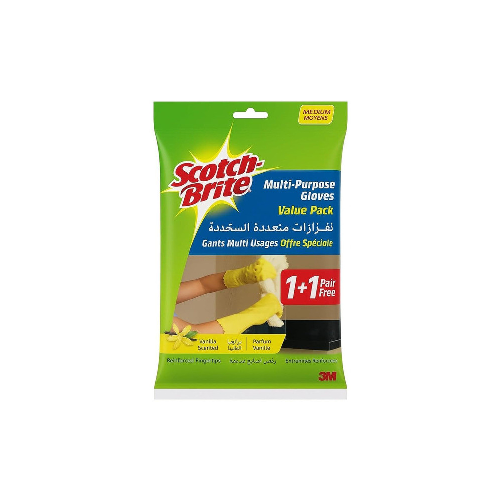Scotch Brite Multi-Purpose Gloves Medium 1 Pair