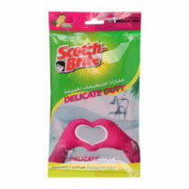 Scotch Brite Delicate Duty Household Hand Gloves Medium 1 Pair