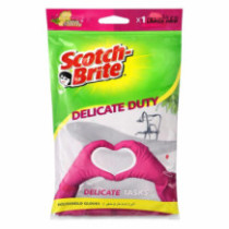 Scotch Brite Delicate Duty Household Hand Gloves Large 1 Pair