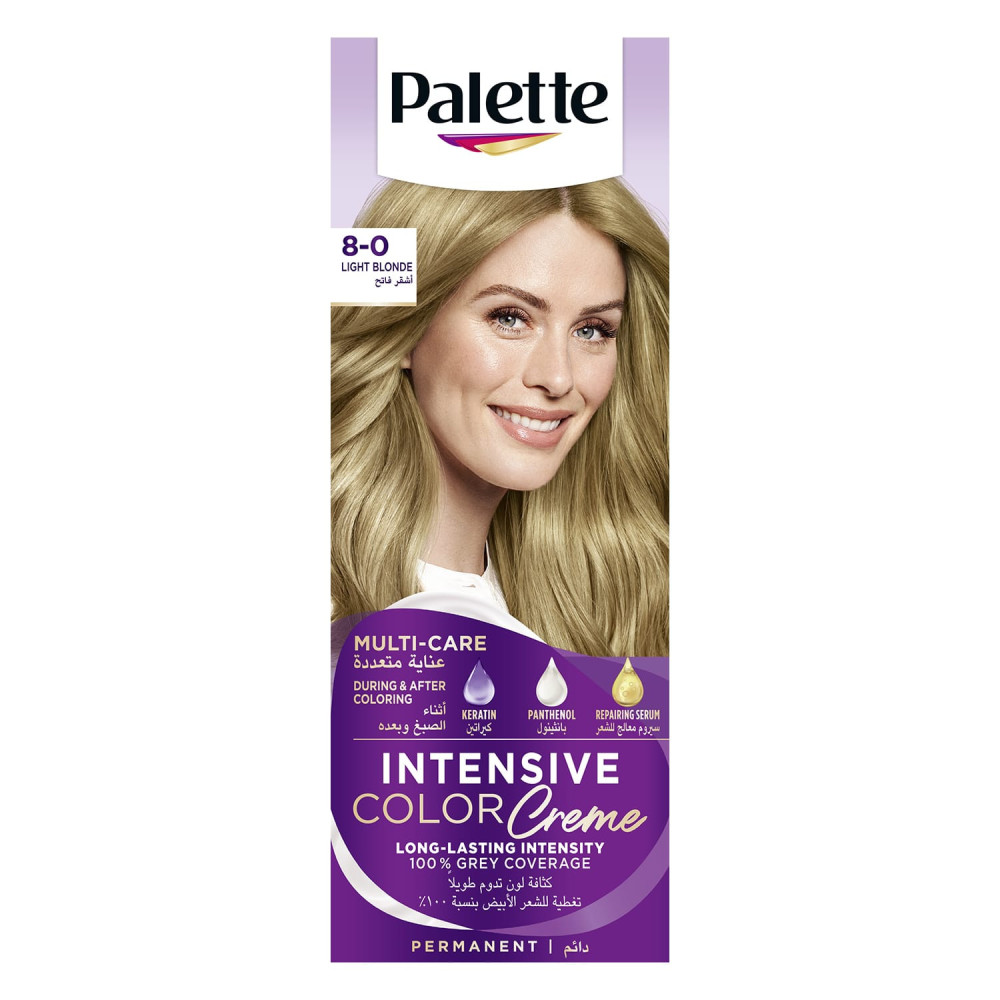 Paletti Semi-Permanent Hair Color Light Blonde 0-8
