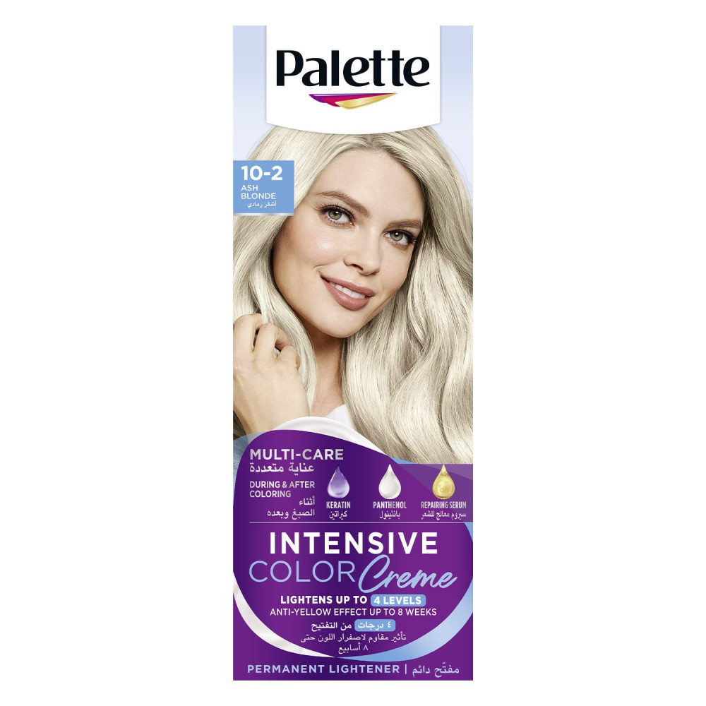 Paletti Semi-Permanent Hair Dye Ash Blonde 2-10