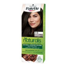 Paletti Natural Hair Dye with Argan Oil Semi-Permanent Black 0-1
