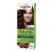 Paletti Natural Hair Dye with Argan Oil Semi-Permanent Light Brown 0-5