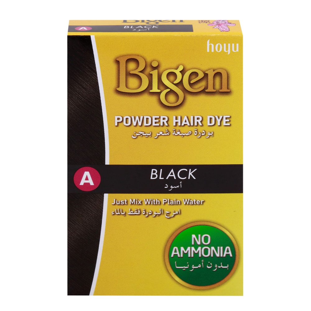 Begin Hair Dye Powder 6 g Black A