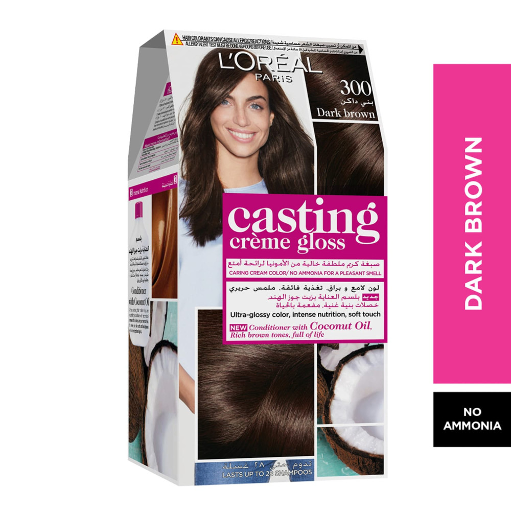 L'Oreal Paris Casting Hair Dye Dark Chestnut 300
