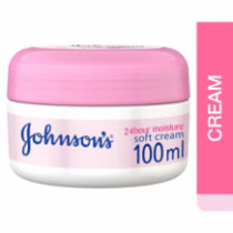 Johnson's Body Cream 24 Hour Moisture Soft 100 ml