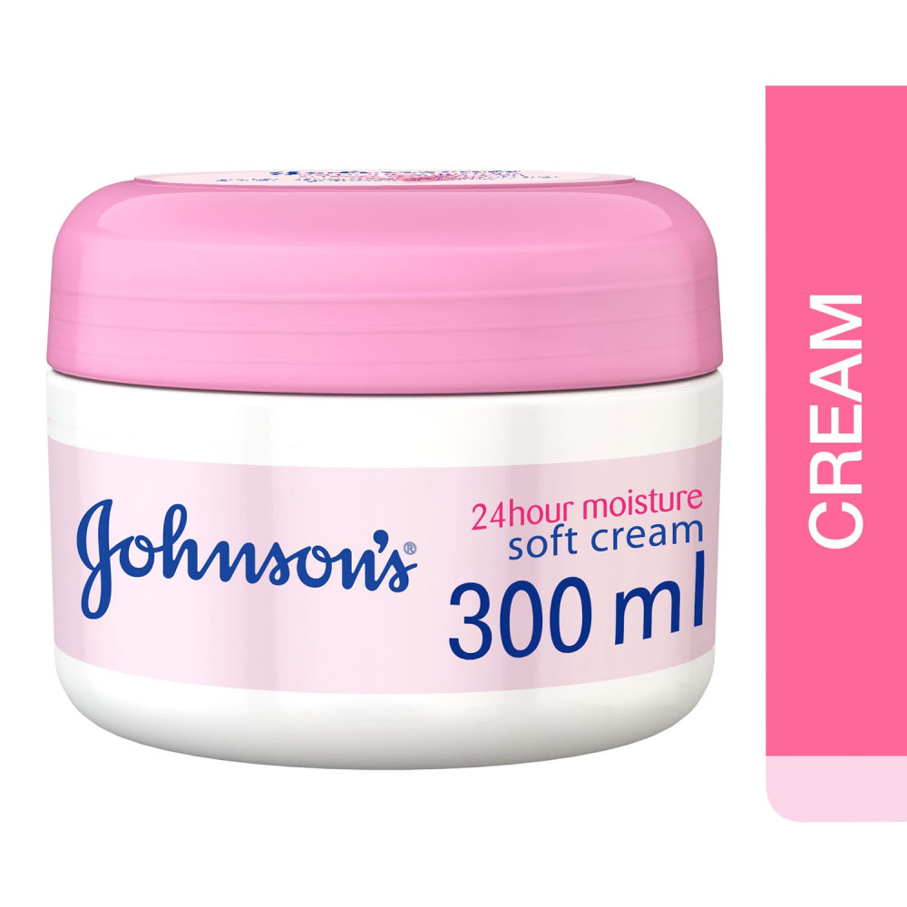 Johnson's Body Cream 24 Hour Moisture Soft 300 ml