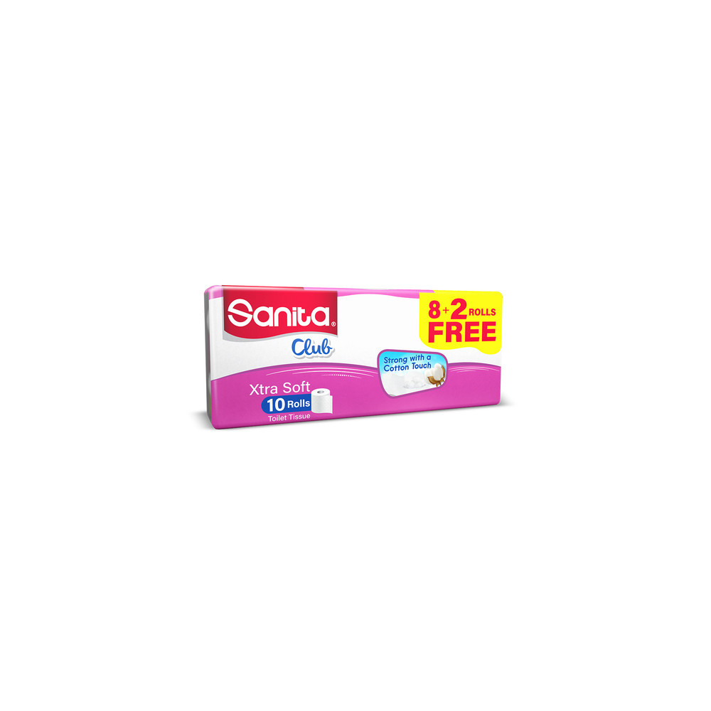 Free Sunita Club Bath Paper 8+2 Rolls