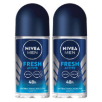 نيفيا مزيل عرق للرجال 50 مل 2 قطعة