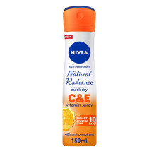 Nivea Natural Radiance Vitamin C&E Antiperspirant Spray for Women 150 ml
